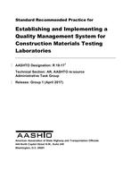 AASHTO R 18-17