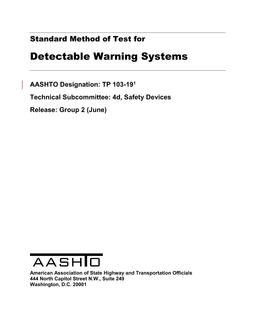 AASHTO TP 103