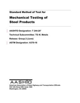 AASHTO T 244