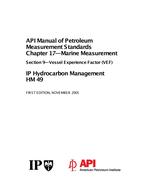 API MPMS Chapter 17.9