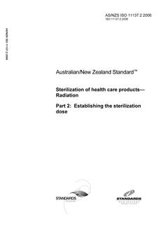 AS/NZS ISO 11137.2