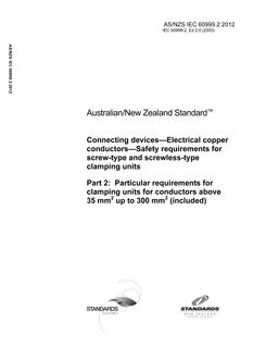 AS/NZS IEC 60999.2