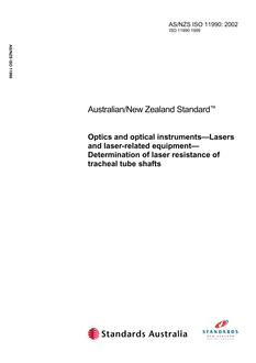 AS/NZS ISO 11990