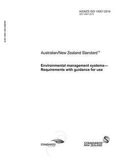 AS/NZS ISO 14001