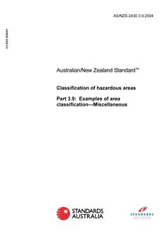 AS/NZS 2430.3.9:2004