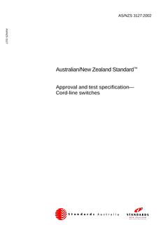 AS/NZS 3127:2002