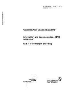 AS/NZS ISO 28560.3