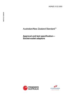 AS/NZS 3122:2005