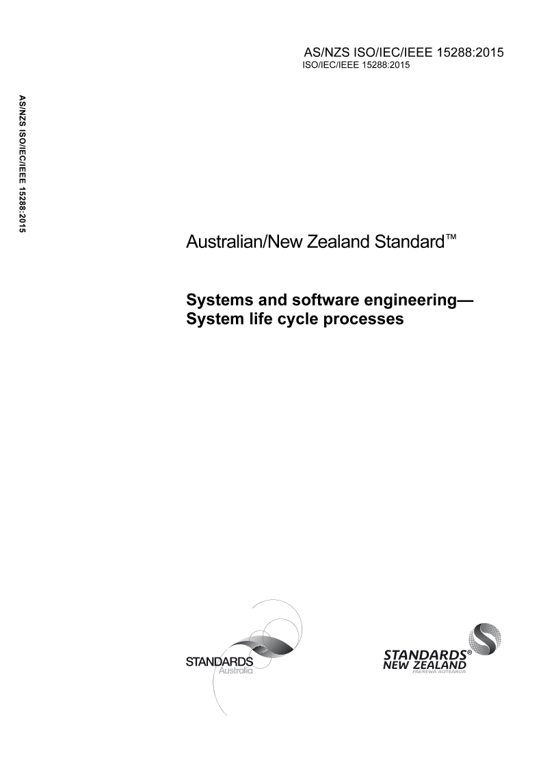 AS/NZS ISO/IEC/IEEE 15288