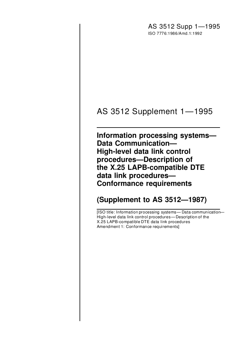 AS 3512 SUPP 1