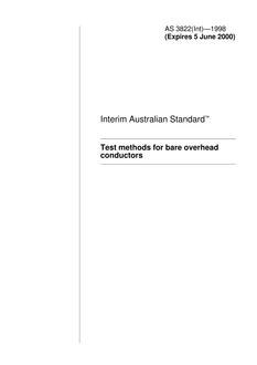 AS 3822(INT)-1998