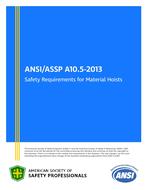 ASSP A10.5-2013