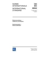 IEC 60942 Ed. 3.0 b:2003