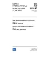 IEC 60255-27 Ed. 1.0 b:2005