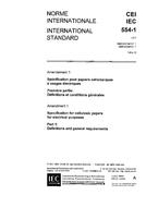 IEC 60554-1 Amd.1 Ed. 1.0 b:1983