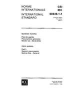 IEC 60839-1-1 Ed. 1.0 b