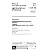 IEC 61029-2-1 Amd.2 Ed. 1.0 b:2001