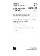 IEC 60730-2-14 Ed. 1.1 b:2001