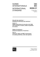 IEC 60204-31 Ed. 3.0 b:2001