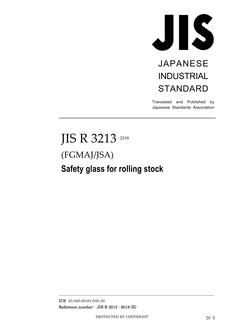 JIS R 3213