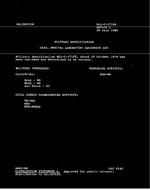 MIL MIL-C-37106 Notice 1 – Validation