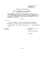 MIL MIL-B-50262 Notice 1 – Amendment 1