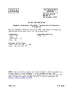 MIL MIL-DTL-81997D Notice 1 – Validation 1