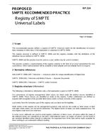 SMPTE RP 224